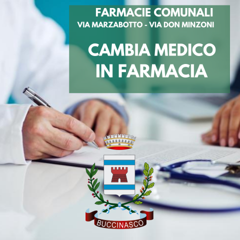 Scelta del medico nelle farmacie comunali di Buccinasco