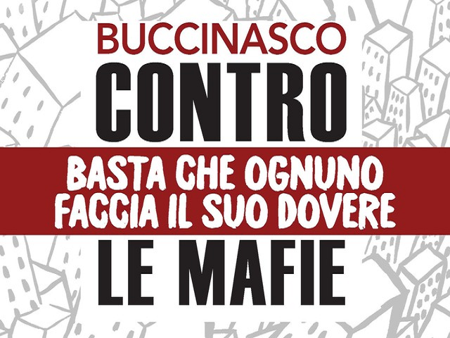 “Buccinasco contro le mafie”, con sindaci, consiglieri e cittadini