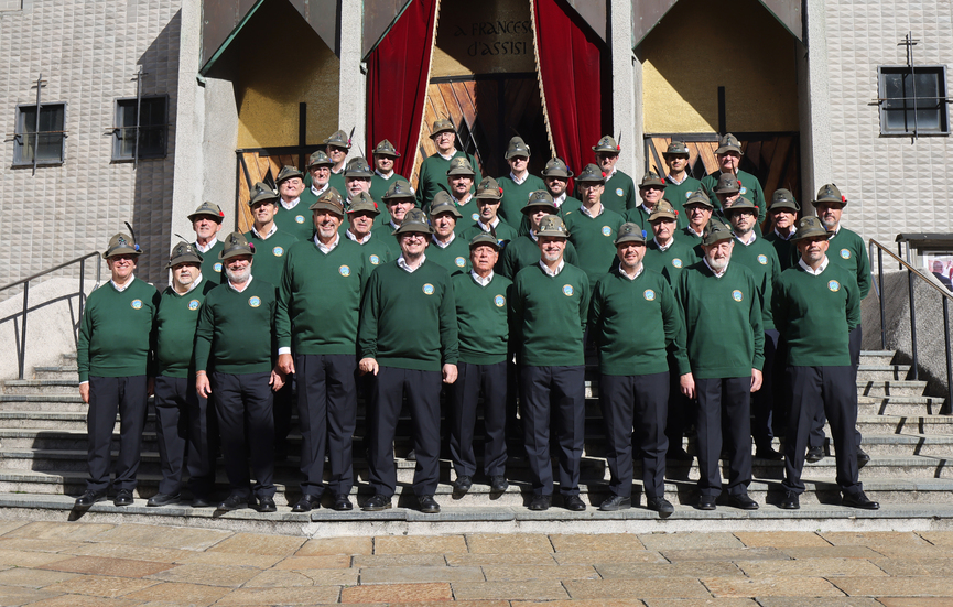 A Buccinasco il Coro degli Alpini di Milano