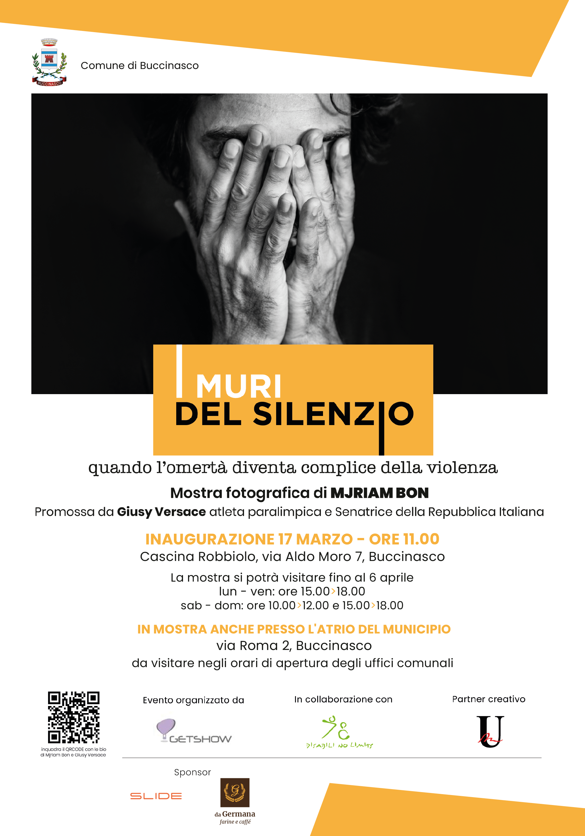 I muri del silenzio, in mostra a Buccinasco