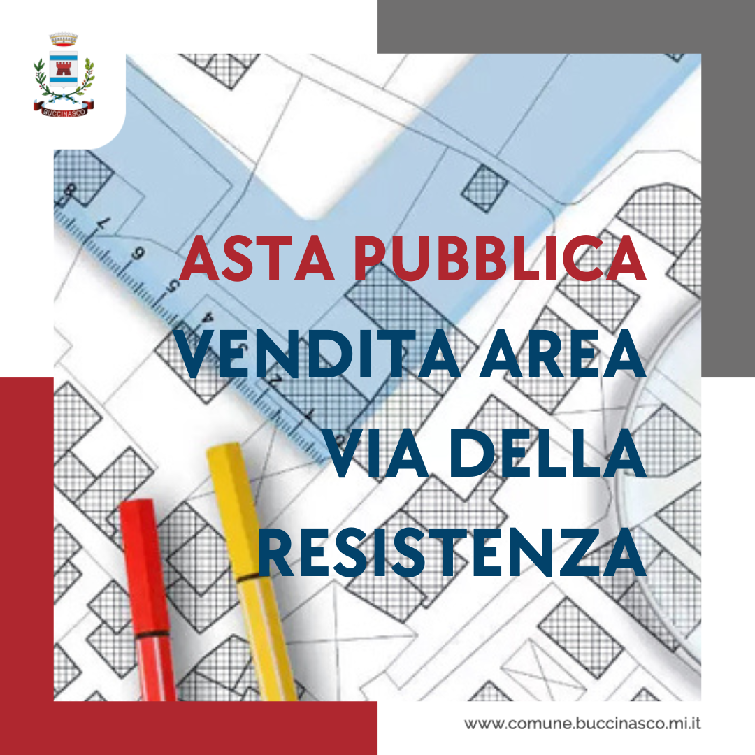 Rigenerazione urbana a Buccinasco: asta pubblica per l’area in via Resistenza 13/15
