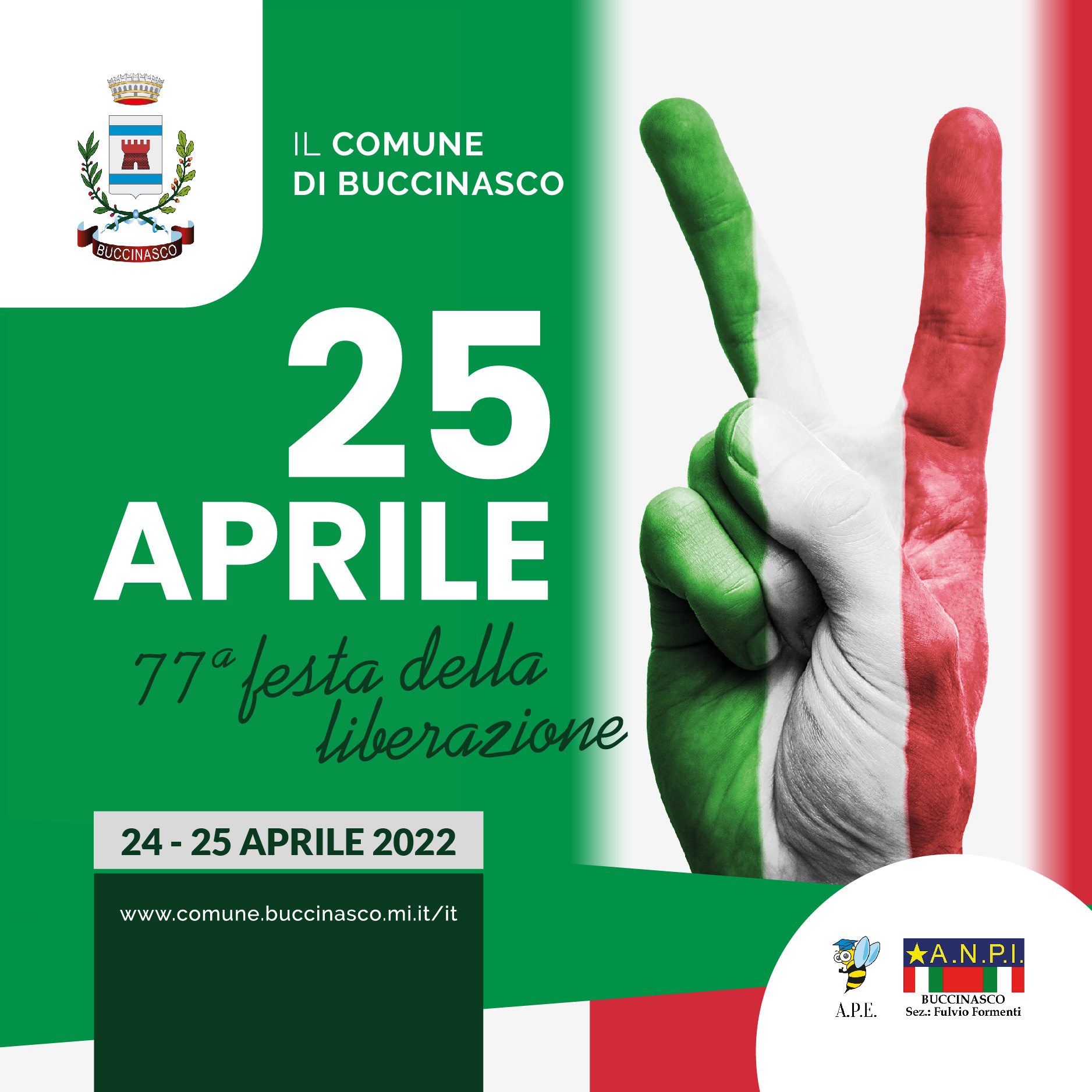 Buccinasco, Celebrazione della Festa della Liberazione 