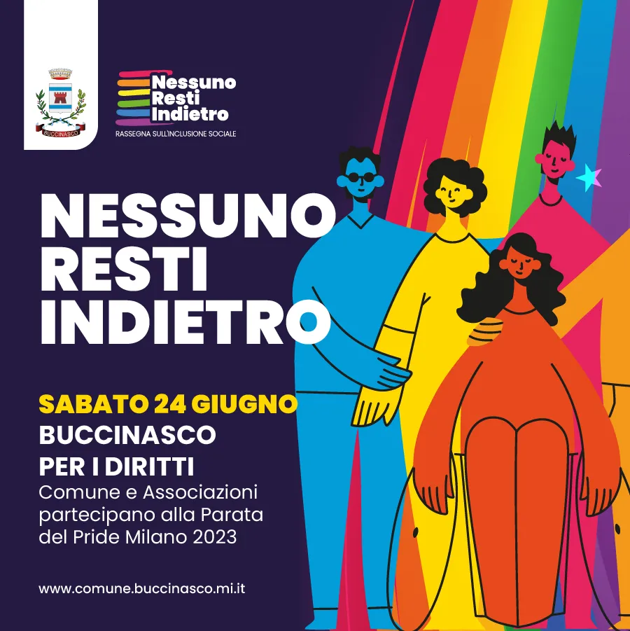 Buccinasco per i diritti al Milano Pride  
