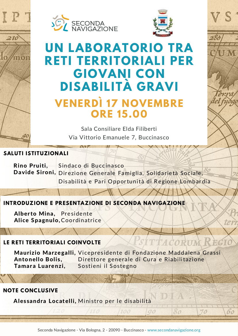 A Buccinasco un laboratorio tra reti territoriali per giovani con gravi disabilità