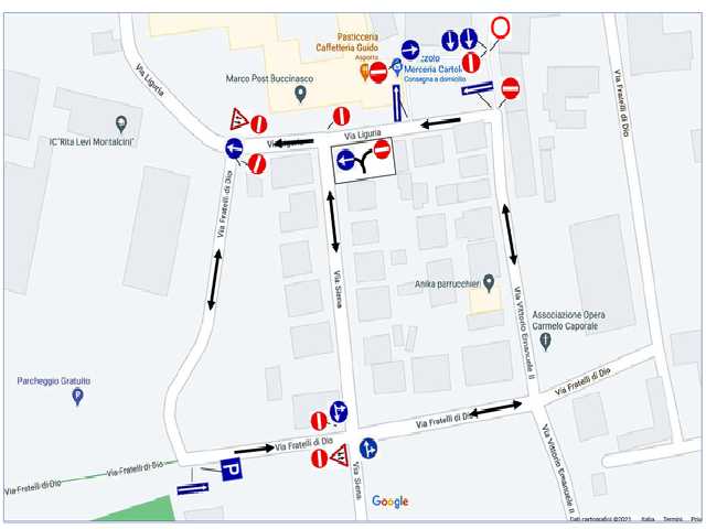 Buccinasco Romano Banco, da martedì 11 maggio in via sperimentale cambia la viabilità
